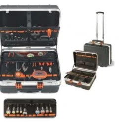 Bahco 4750RCW011-BNL Mallette à outils de 55 pièces