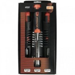 Bahco 434-S3-EUR - Jeu de ciseaux à bois anti-fissures ERGO™ - 3 pcs