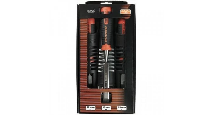 Bahco 434-S3-EUR - Jeu de ciseaux à bois anti-fissures ERGO™ - 3 pcs 3 Bahco 434-S3-EUR - Jeu de ciseaux à bois anti-fissures ERGO™ - 3 pcs