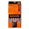 Bahco B220.005 - Jeu de tournevis isolés VDE BahcoFit pour vis Phillips et vis à fente, avec manche multi-composants - 5 pcs -Bahco Soldes Magasin 64ed096c420031a5f7da1251292a9fc2