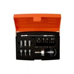 Bahco 808050S-18 - Jeu de tournevis à cliquet courts 18 pcs