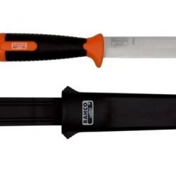 Bahco SB-2448 - Couteau-ciseau à bois à usage intensif avec manche revêtement caoutchouc