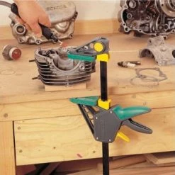 Wolfcraft 3032000 EHZ Pro - Serre-joint - 100 x 450mm -Bahco Soldes Magasin 7ae301362d37de58d1967af37dda71b9