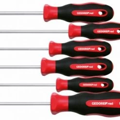 Gedore RED R38002006 6 tournevis FL/- Philips – Poignée 2 composants