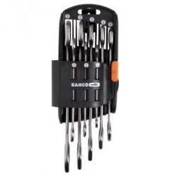 Bahco 6M/SH8 - Jeu de clés à fourche doubles, dimensions métriques - 8 pcs/étui en plastique