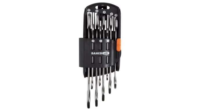 Bahco 6M/SH8 - Jeu de clés à fourche doubles, dimensions métriques - 8 pcs/étui en plastique 3 Bahco 6M/SH8 - Jeu de clés à fourche doubles, dimensions métriques - 8 pcs/étui en plastique