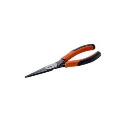 Bahco 2430 G-160 - Pinces à becs demi-ronds longs ERGO™, avec poignées bi-matière à ouverture automatique et finition phosphatée