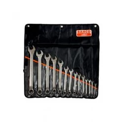 Bahco 1952M/14T - Jeu de clés mixtes contre-coudées, dimensions métriques - 14 pcs/pochette