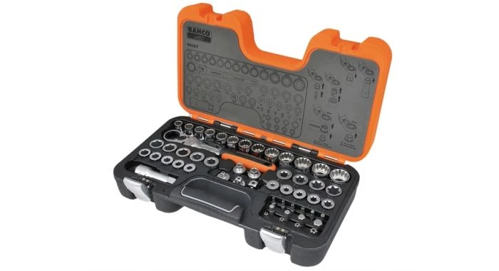 Bahco S530T - Jeu de douilles traversantes avec cliquet à tête flexible/adaptateurs 3 Bahco S530T - Jeu de douilles traversantes avec cliquet à tête flexible/adaptateurs