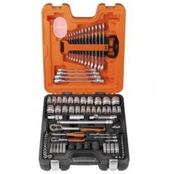 Bahco S87+7 - Jeu de clés mixtes et de douilles 1/4'' et 1/2'' (94pcs)