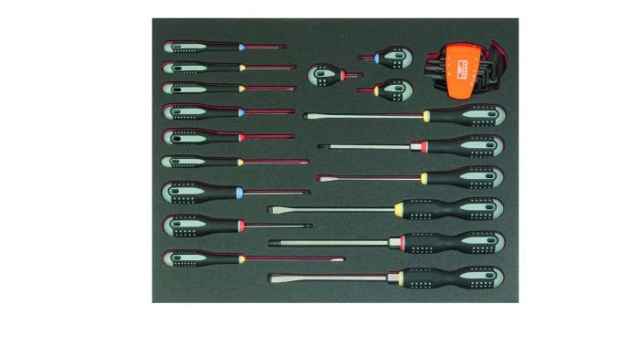 Bahco 1472K7-FULL5 E77 Servante / chariot à outils - (193pcs) - 7 tiroirs - orange 4 Bahco 1472K7-FULL5 E77 Servante / chariot à outils - (193pcs) - 7 tiroirs - orange – Image 2