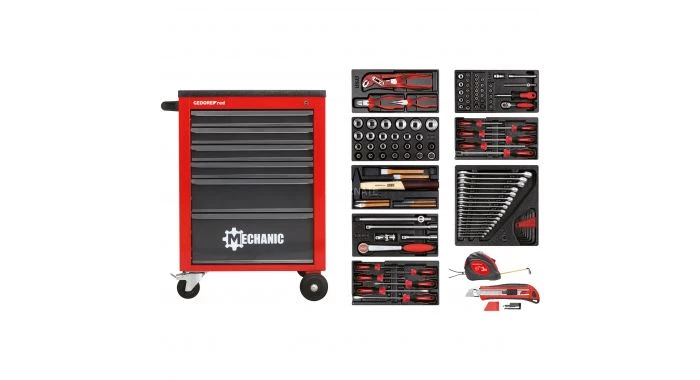 Gedore RED R21560001 Chariot à outils 119 Pièces - 3301667 3 Gedore RED R21560001 Chariot à outils 119 Pièces - 3301667