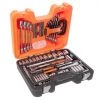 Bahco S910 - Jeu de douilles longues et 6 pans 1/4'' et 1/2'' métrique et jeu de clés mixtes (91pcs) -Bahco Soldes Magasin c56eec2aaf59565600f04eb8343f7be6