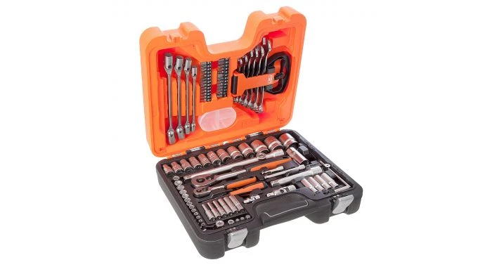 Bahco S910 - Jeu de douilles longues et 6 pans 1/4'' et 1/2'' métrique et jeu de clés mixtes (91pcs) 3 Bahco S910 - Jeu de douilles longues et 6 pans 1/4'' et 1/2'' métrique et jeu de clés mixtes (91pcs)