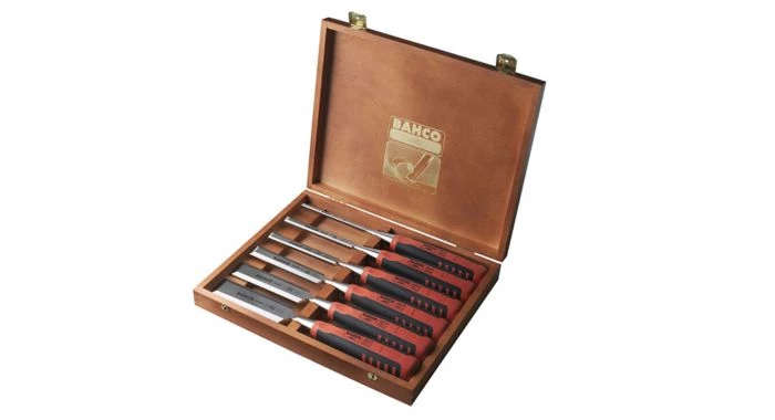 Bahco 424P-S6-EUR - Jeu de burins avec manche revêtement caoutchouc 6-32 mm - 6 pcs/coffret en bois 3 Bahco 424P-S6-EUR - Jeu de burins avec manche revêtement caoutchouc 6-32 mm - 6 pcs/coffret en bois